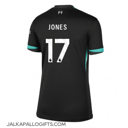 Liverpool Curtis Jones #17 Vieraspaita Naiset 2024-25 Lyhythihainen